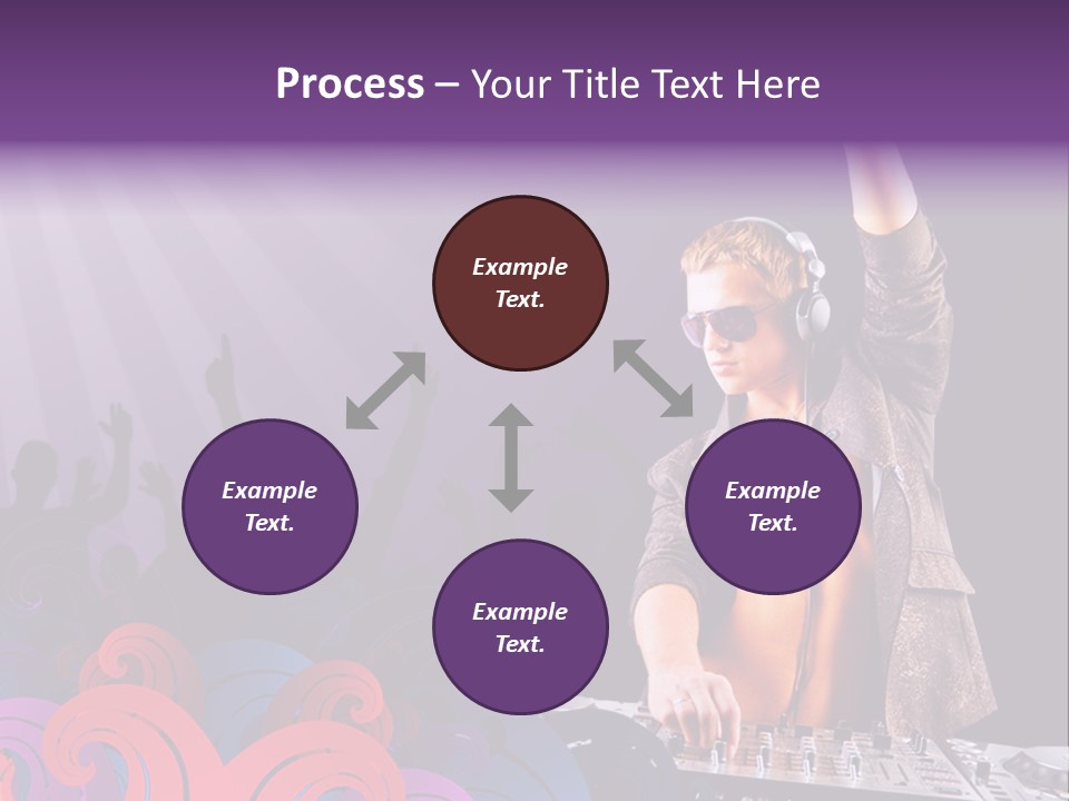 Play Boy Headphone PowerPoint Template