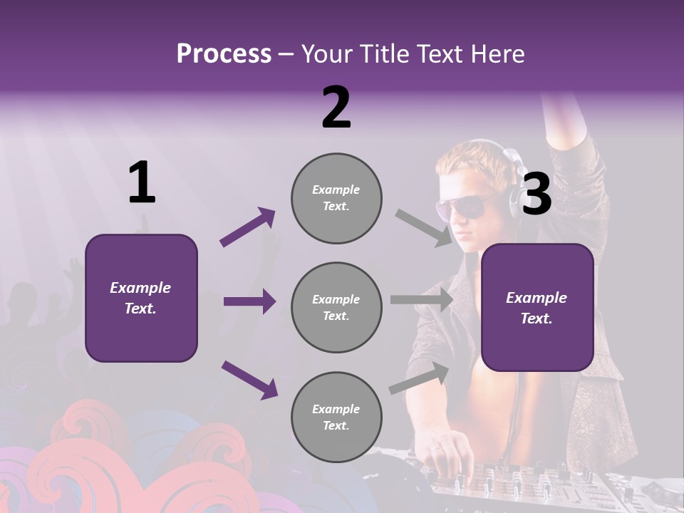 Play Boy Headphone PowerPoint Template