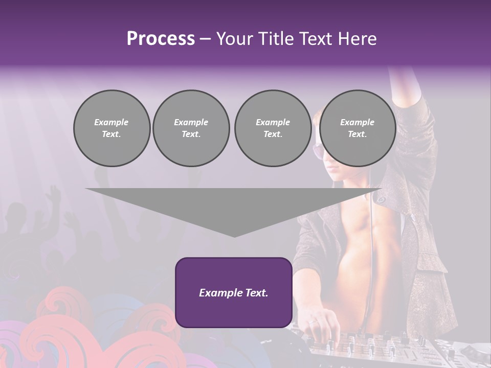 Play Boy Headphone PowerPoint Template