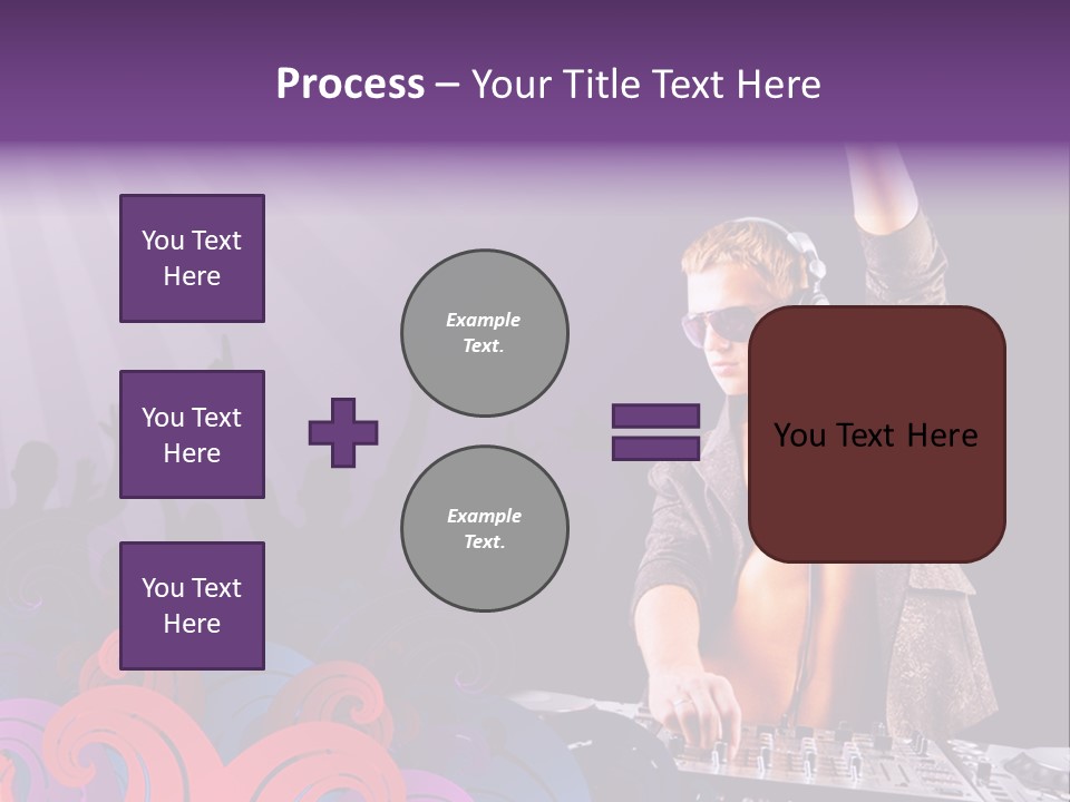 Play Boy Headphone PowerPoint Template