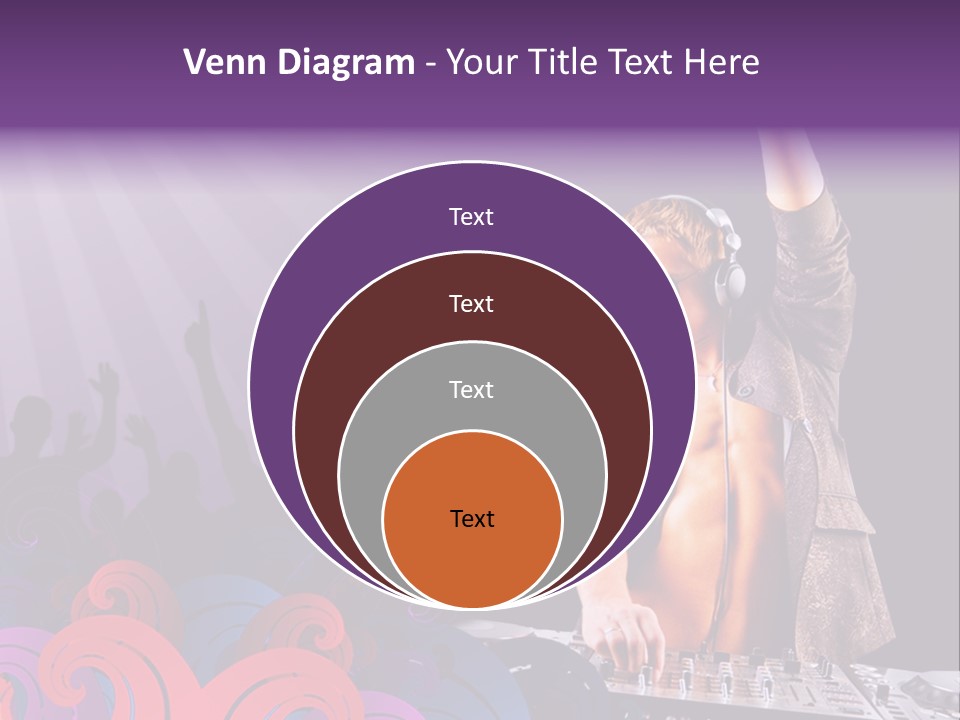 Play Boy Headphone PowerPoint Template