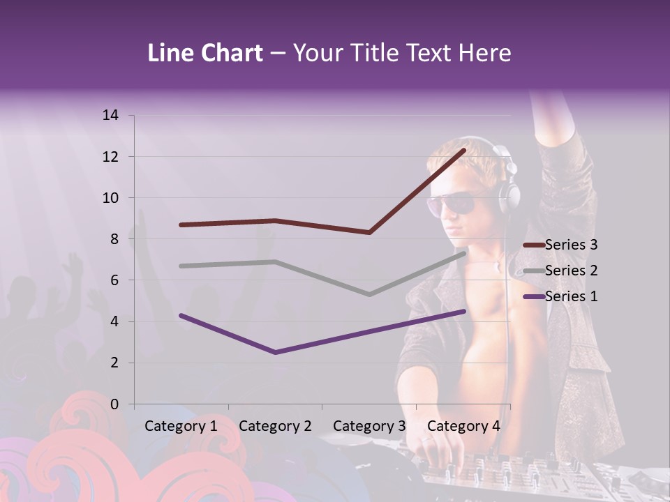 Play Boy Headphone PowerPoint Template