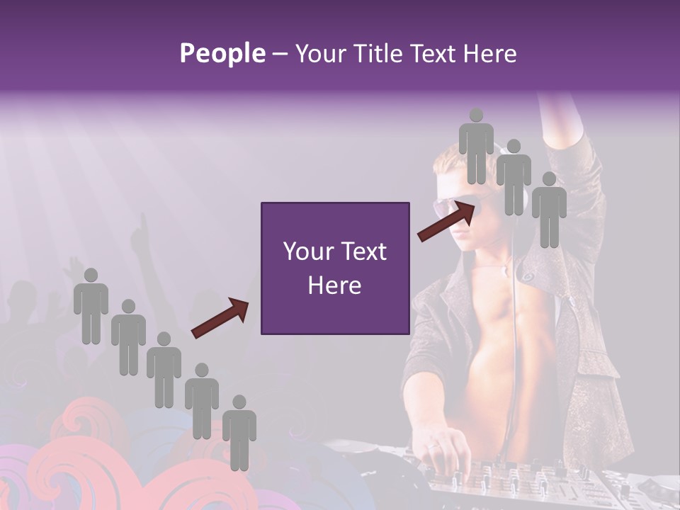 Play Boy Headphone PowerPoint Template