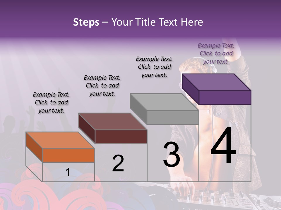 Play Boy Headphone PowerPoint Template