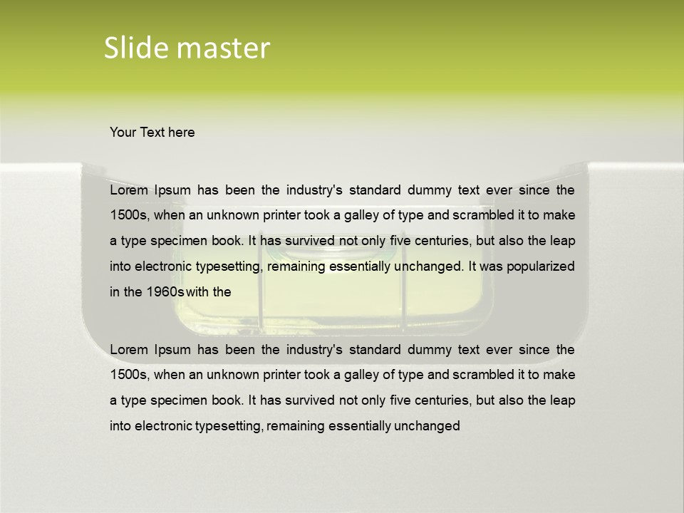 Construction Liquid Accuracy PowerPoint Template
