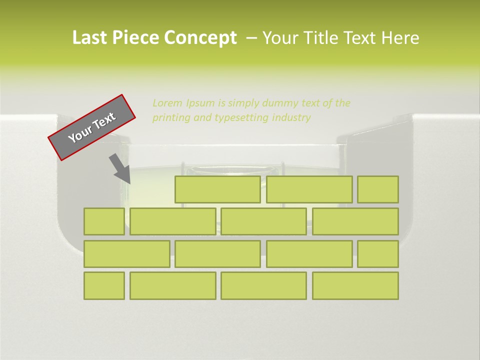 Construction Liquid Accuracy PowerPoint Template