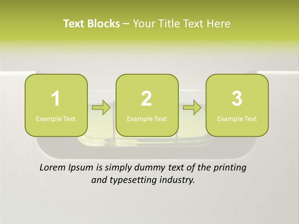 Construction Liquid Accuracy PowerPoint Template