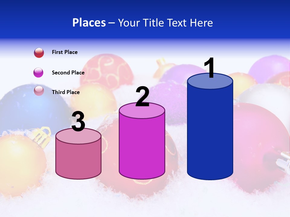 Festive White Background PowerPoint Template