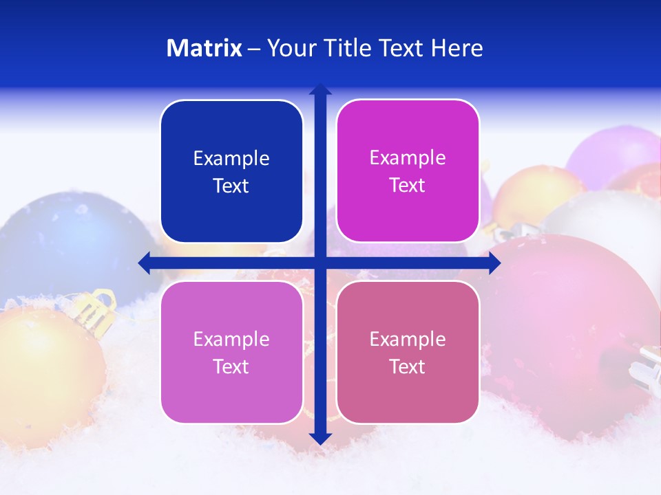 Festive White Background PowerPoint Template