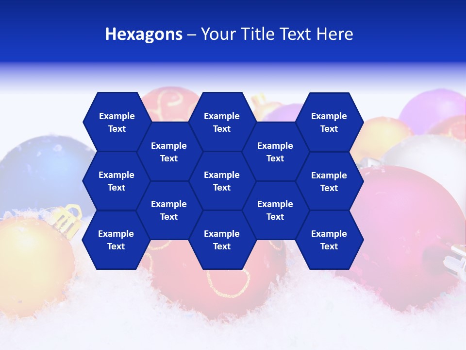 Festive White Background PowerPoint Template