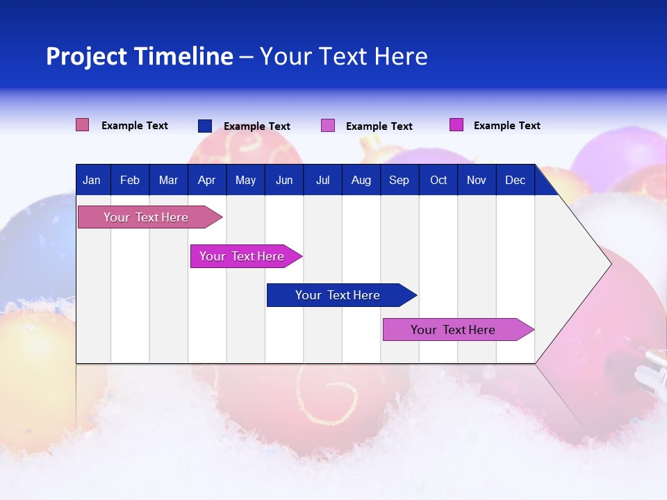 Festive White Background PowerPoint Template