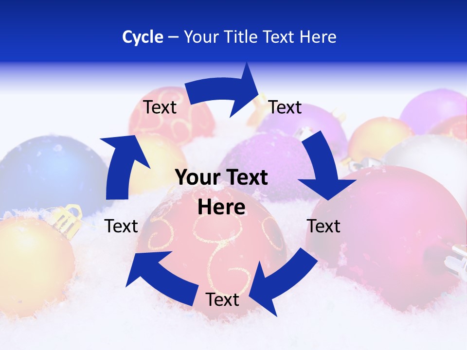 Festive White Background PowerPoint Template