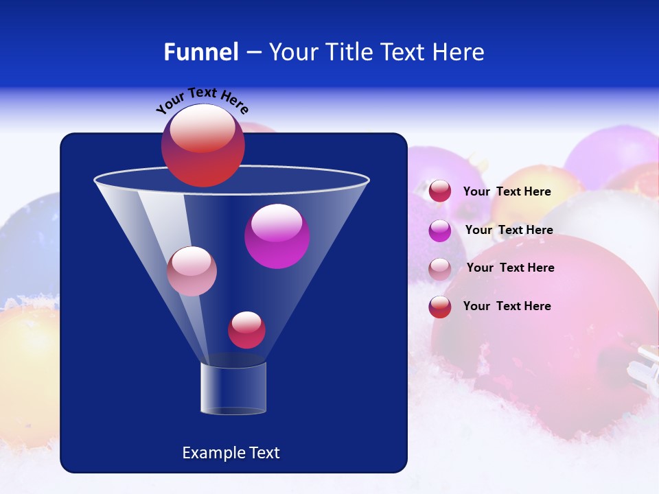 Festive White Background PowerPoint Template