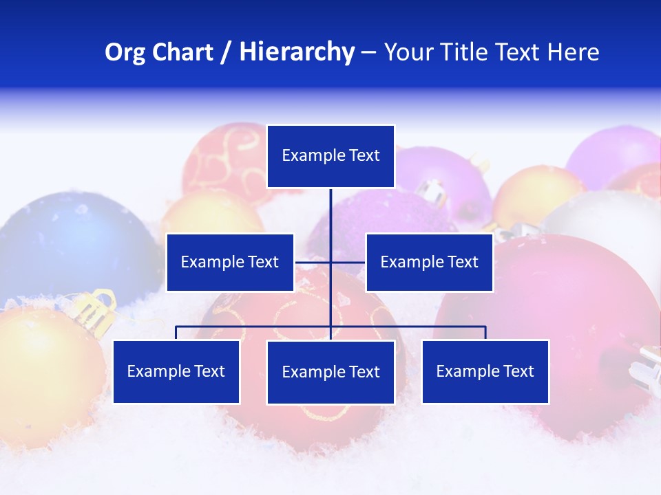 Festive White Background PowerPoint Template
