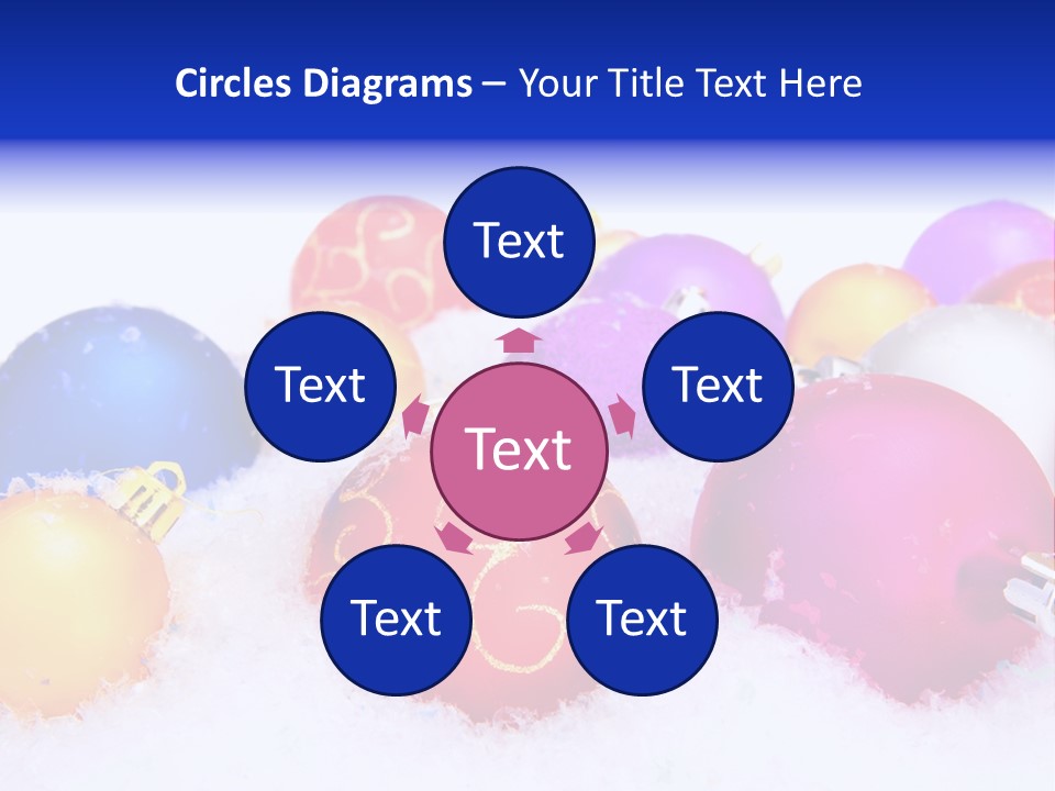 Festive White Background PowerPoint Template