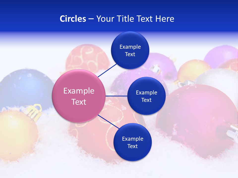 Festive White Background PowerPoint Template