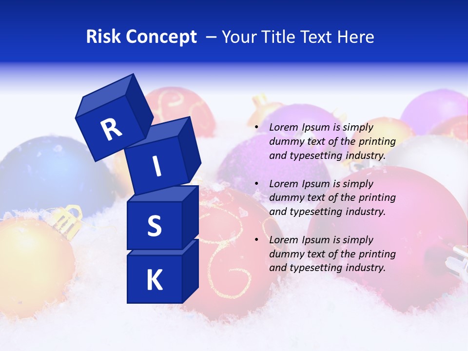 Festive White Background PowerPoint Template