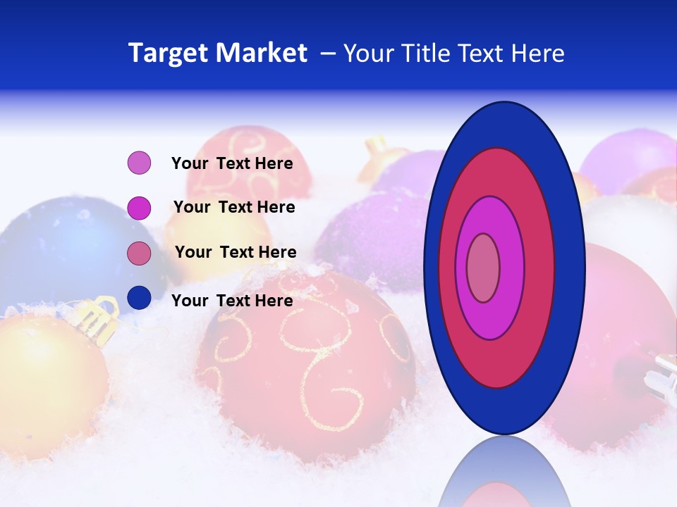 Festive White Background PowerPoint Template