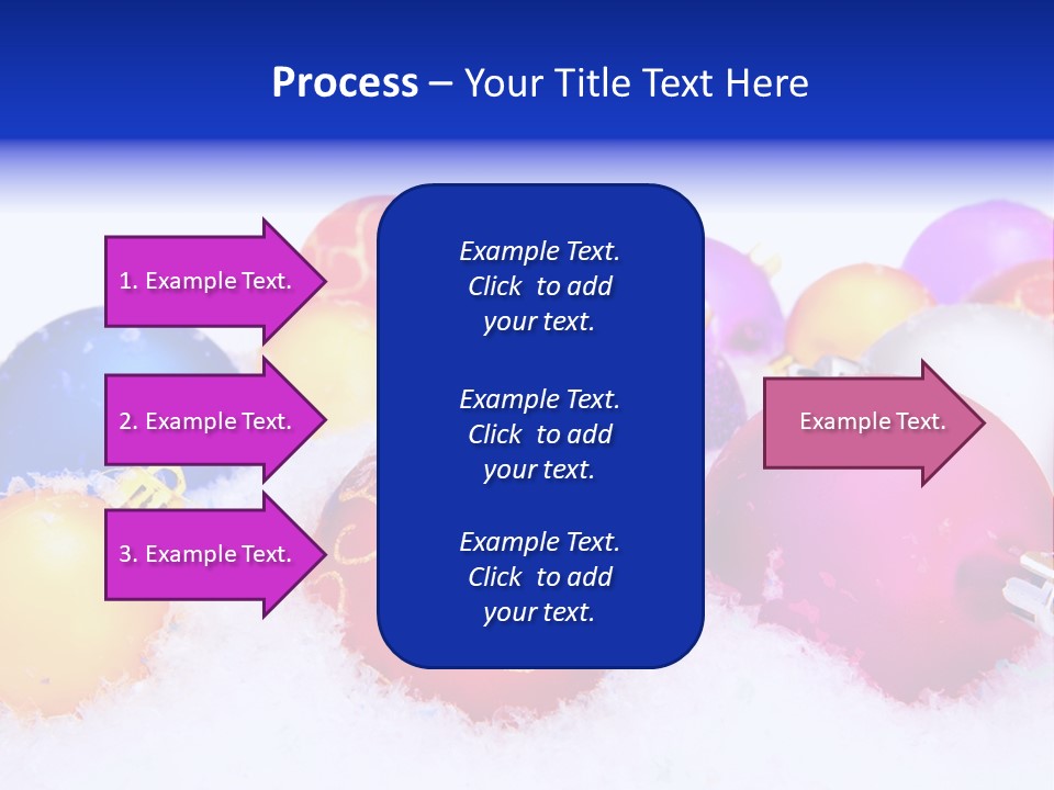 Festive White Background PowerPoint Template