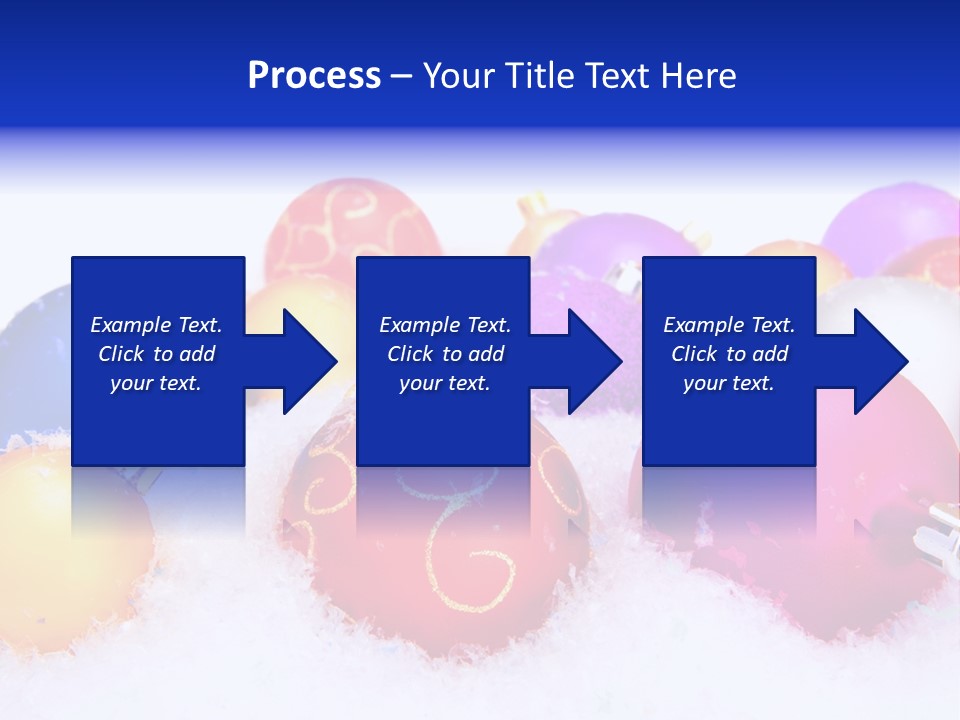 Festive White Background PowerPoint Template