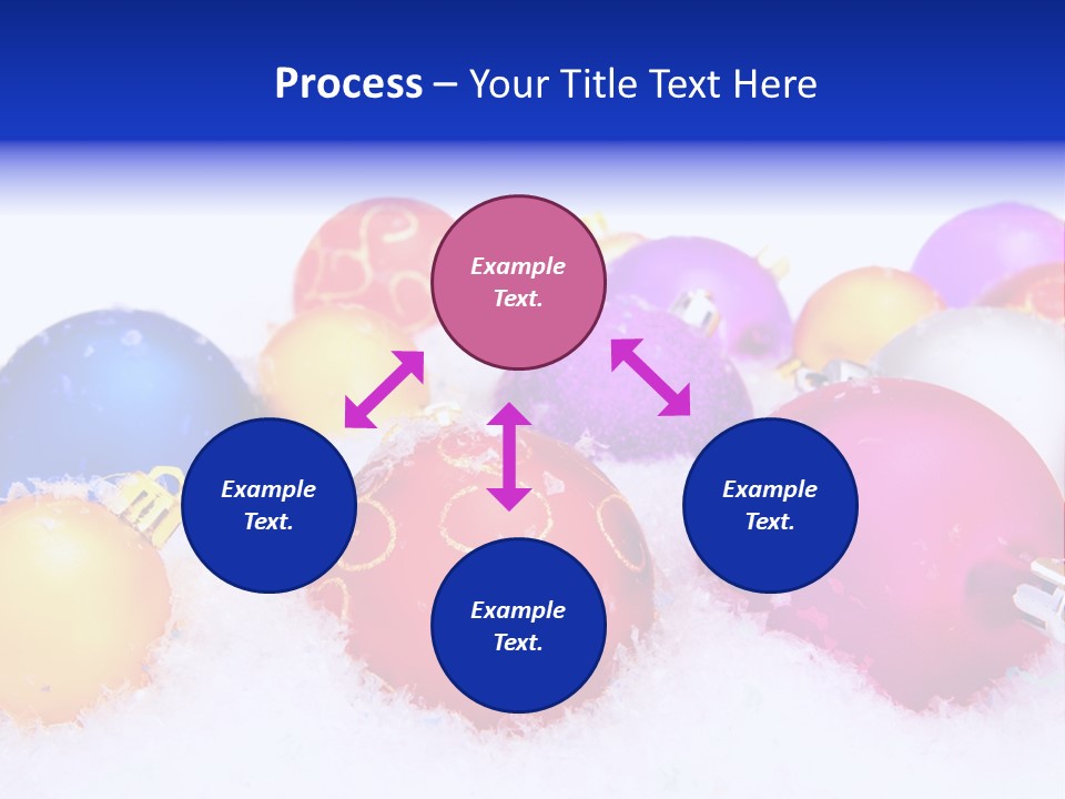 Festive White Background PowerPoint Template