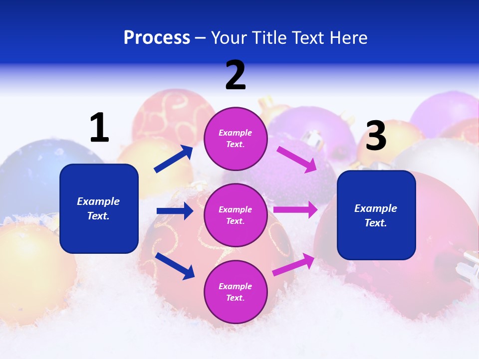 Festive White Background PowerPoint Template