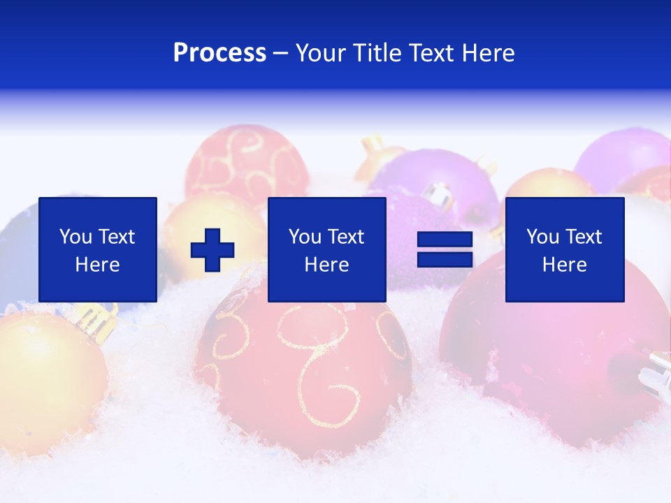 Festive White Background PowerPoint Template