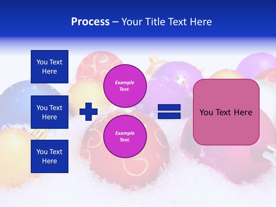 Festive White Background PowerPoint Template