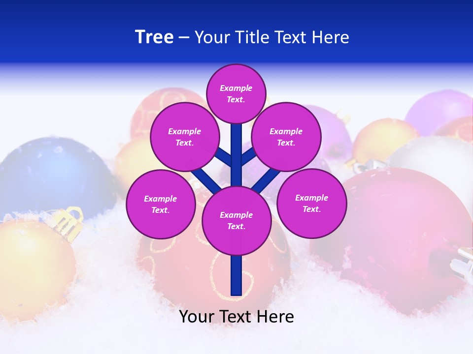 Festive White Background PowerPoint Template