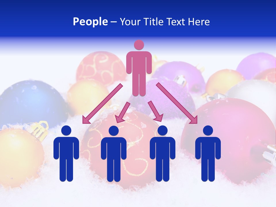 Festive White Background PowerPoint Template