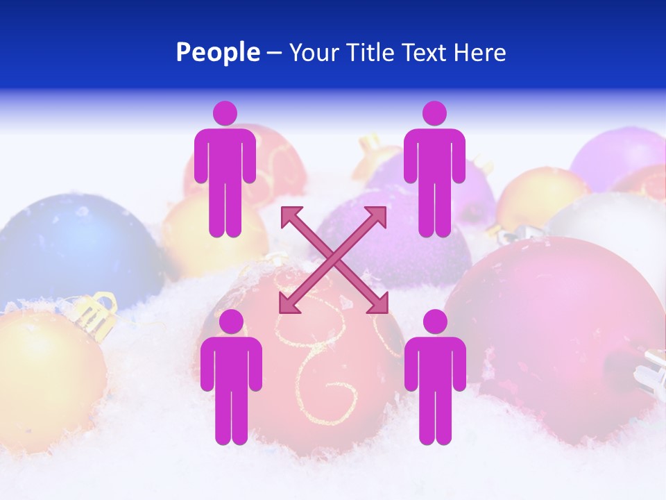 Festive White Background PowerPoint Template