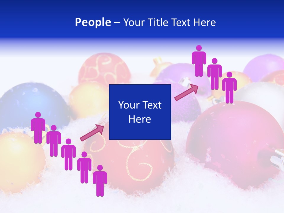 Festive White Background PowerPoint Template