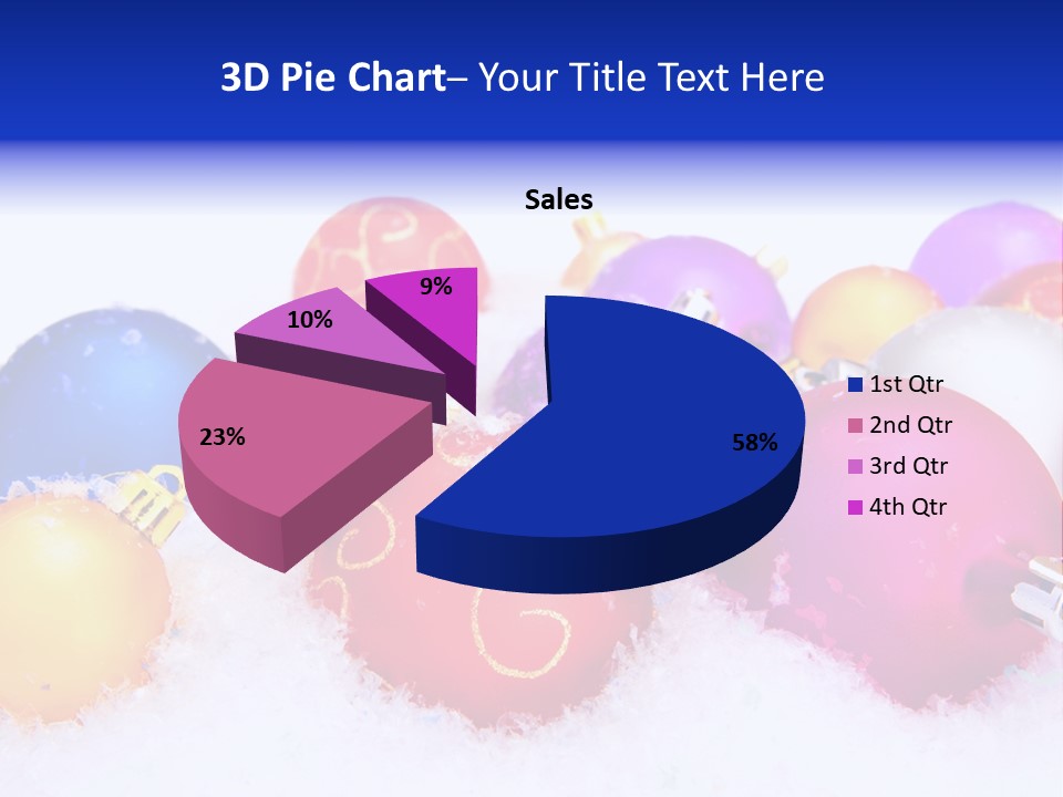 Festive White Background PowerPoint Template