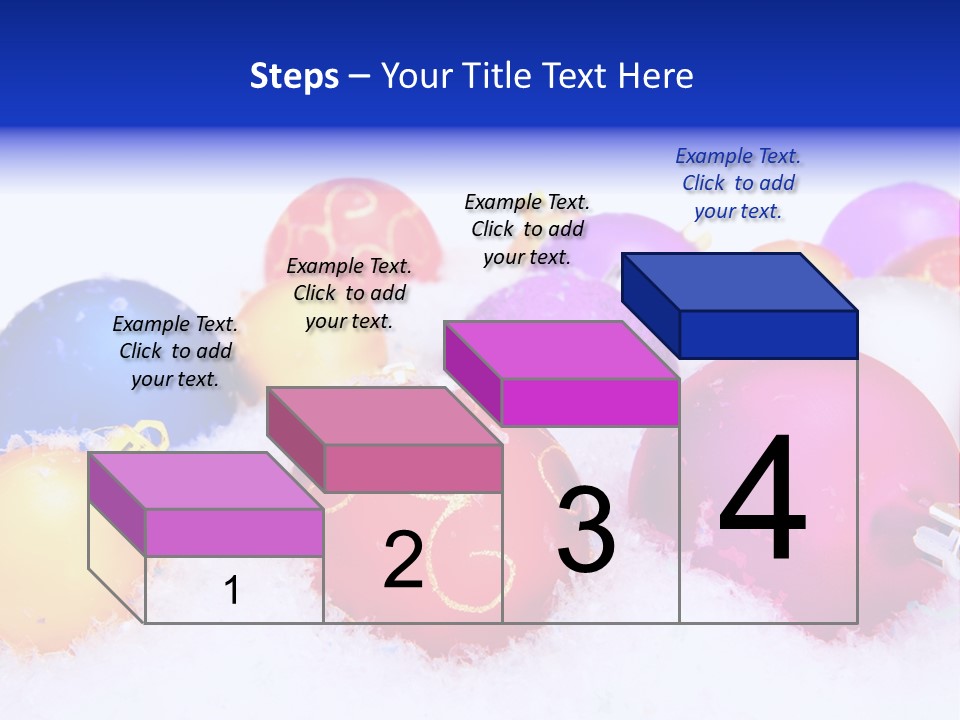 Festive White Background PowerPoint Template