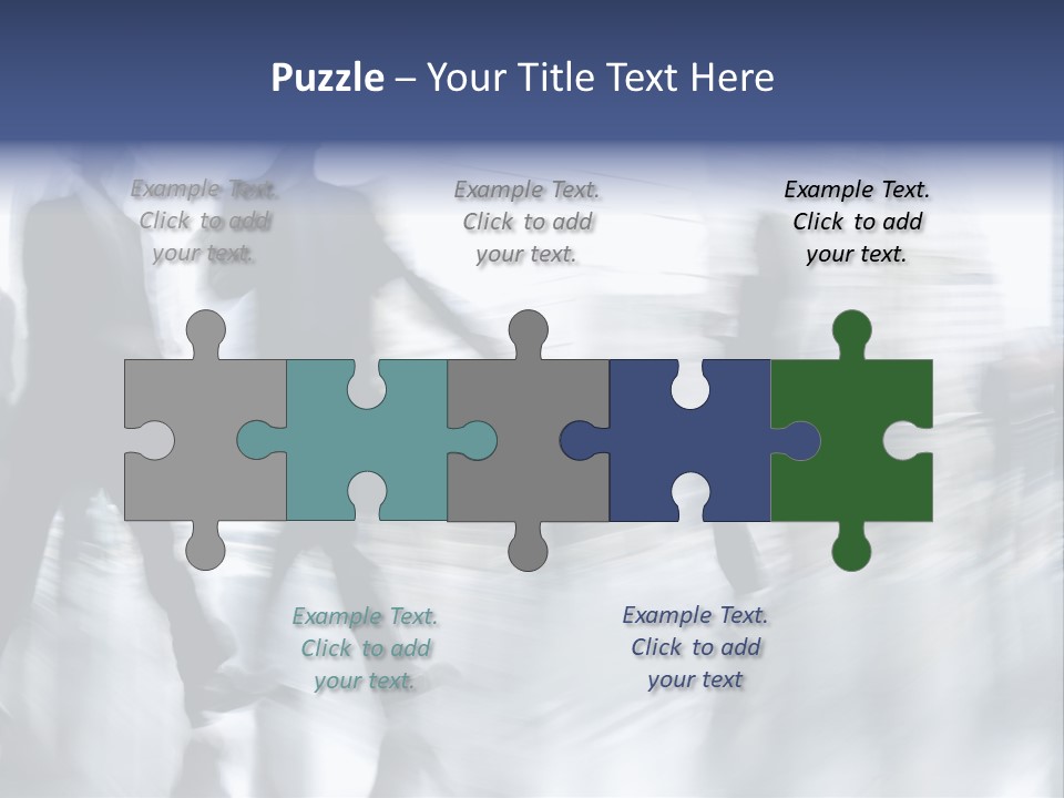 Communication Character Table PowerPoint Template