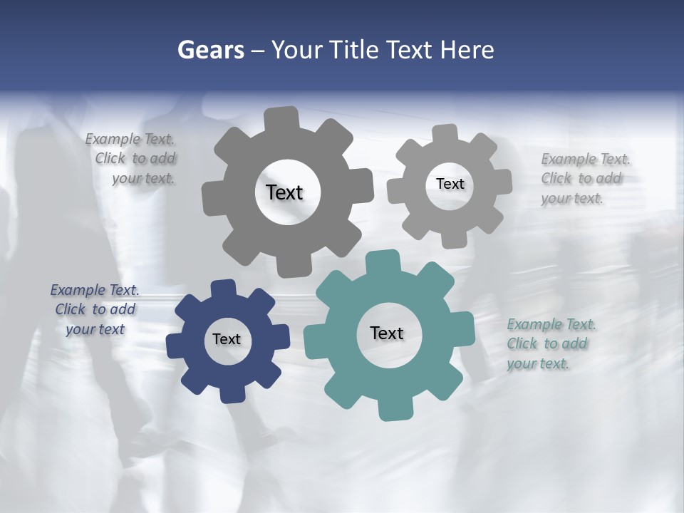 Communication Character Table PowerPoint Template
