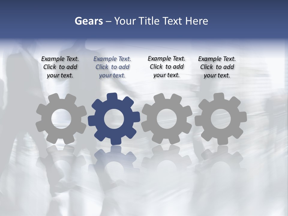 Communication Character Table PowerPoint Template