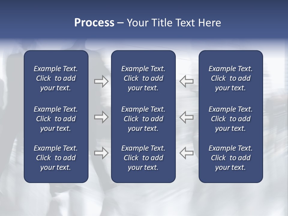 Communication Character Table PowerPoint Template