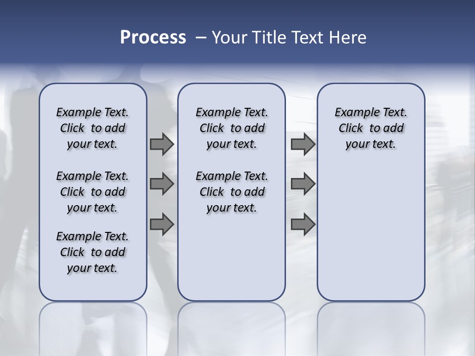 Communication Character Table PowerPoint Template