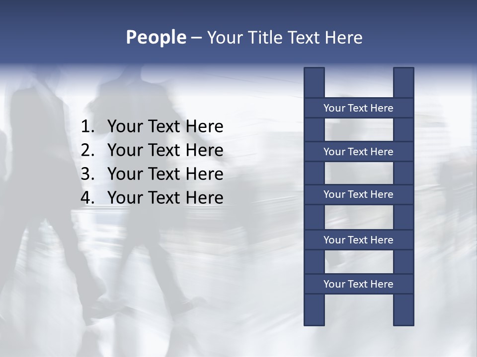 Communication Character Table PowerPoint Template