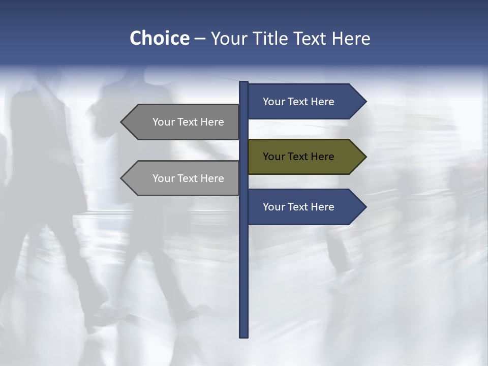 Communication Character Table PowerPoint Template