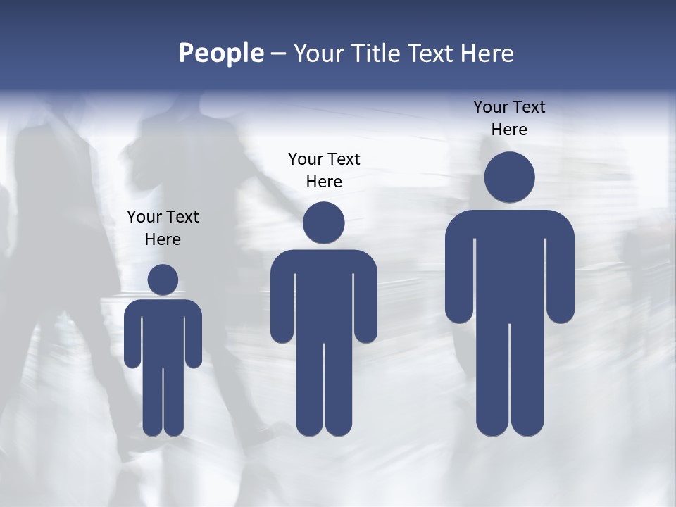 Communication Character Table PowerPoint Template