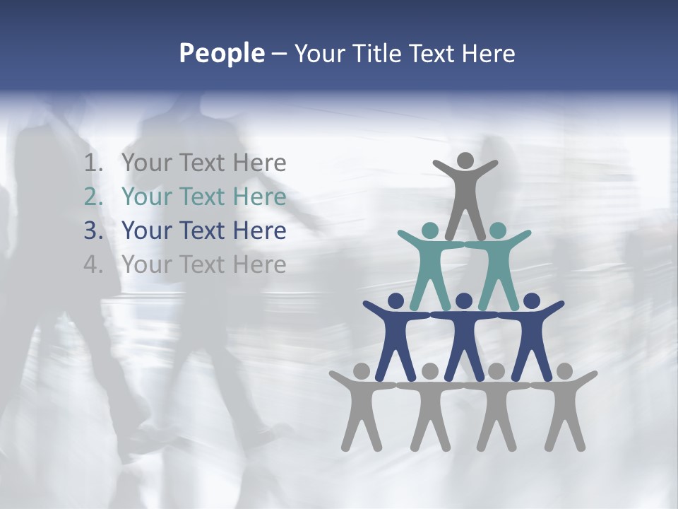 Communication Character Table PowerPoint Template