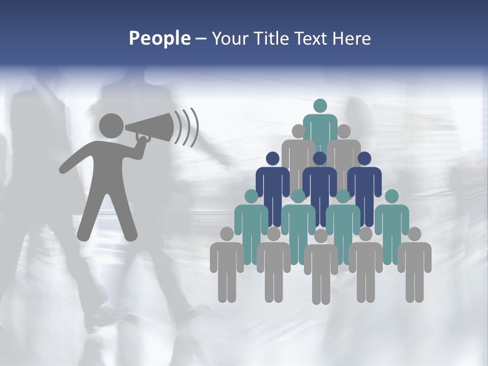 Communication Character Table PowerPoint Template