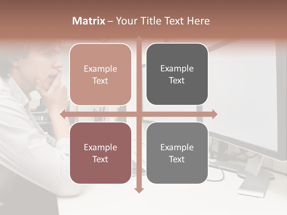 Board Human Corporation PowerPoint Template