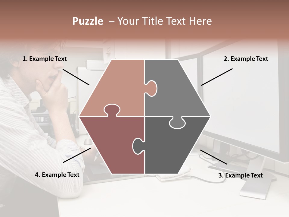 Board Human Corporation PowerPoint Template