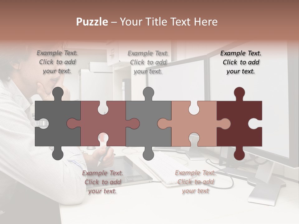 Board Human Corporation PowerPoint Template