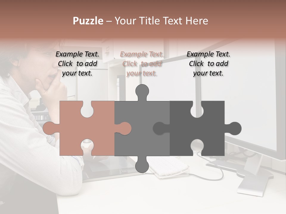 Board Human Corporation PowerPoint Template