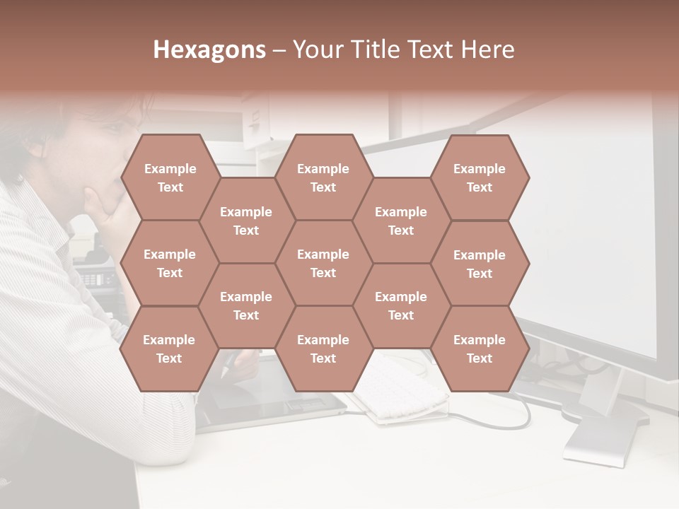 Board Human Corporation PowerPoint Template