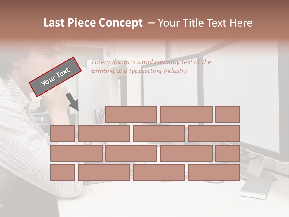 Board Human Corporation PowerPoint Template